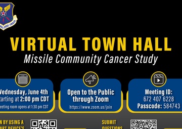 AFGSC announces MCCS Virtual Town Hall to discuss Environmental Sampling Results and the resulting Health Risk Assessment