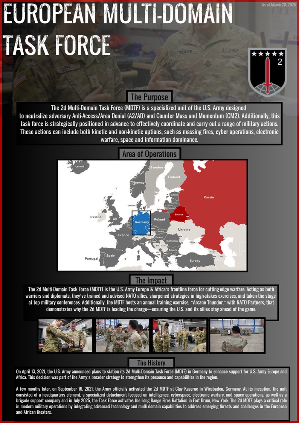 2nd Multi-Domain Task Force (Official Infographic)