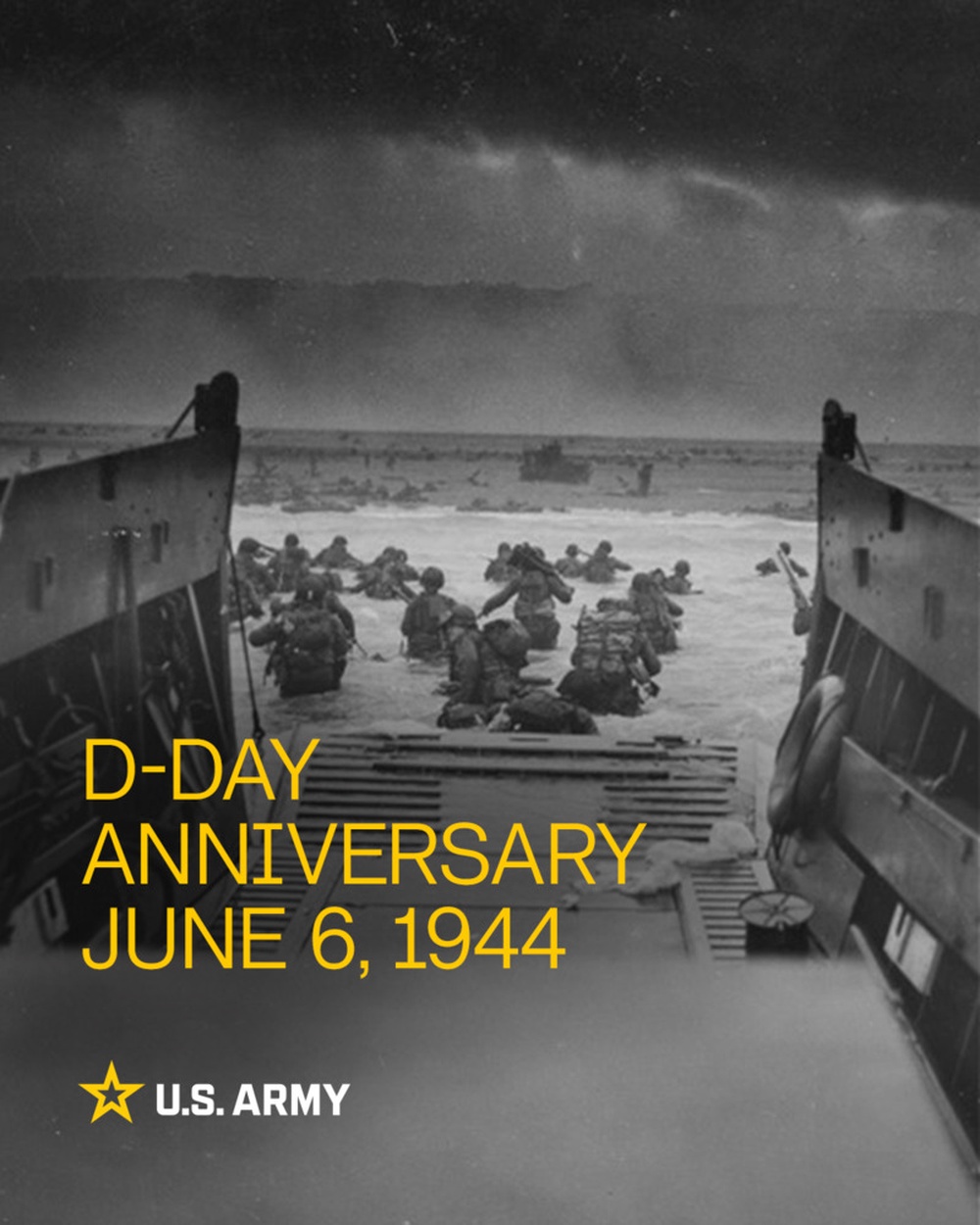 D-Day graphics for social media