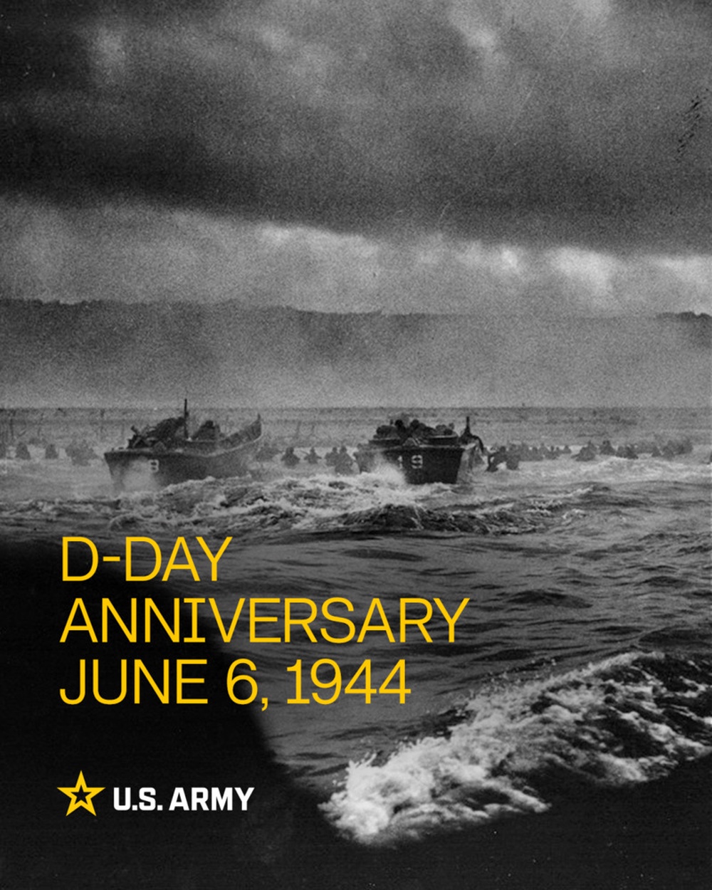 D-Day graphics for social media