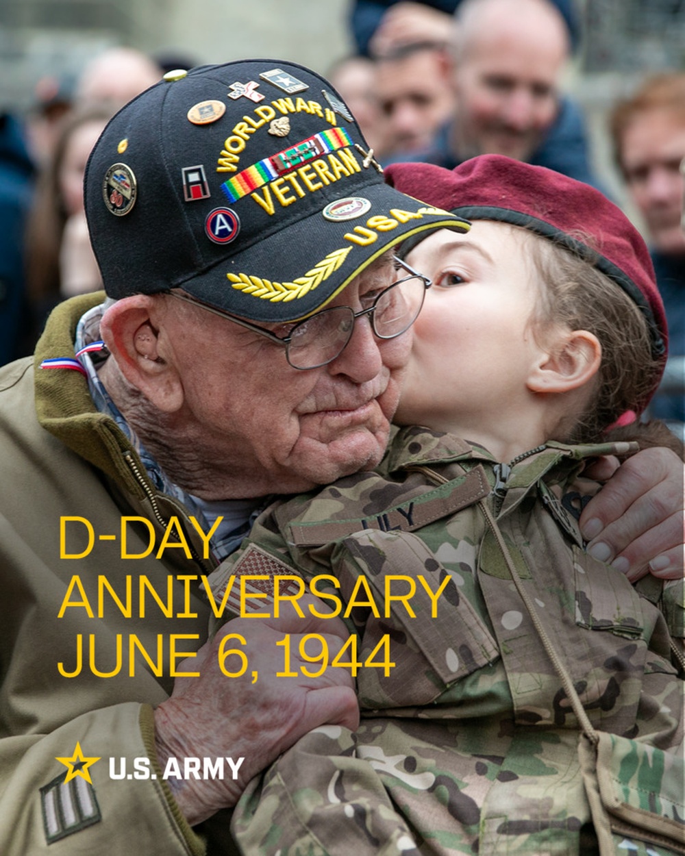 D-Day graphics for social media