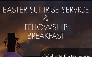 Easter Sunrise Service Poster