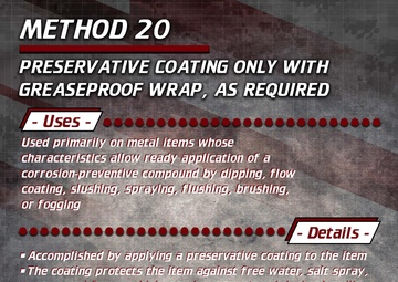 Method 20 of Methods of Preservation and Shipments Poster