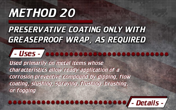 Method 20 of Methods of Preservation and Shipments Poster