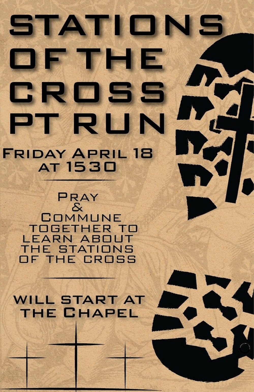 Stations of the Cross Poster