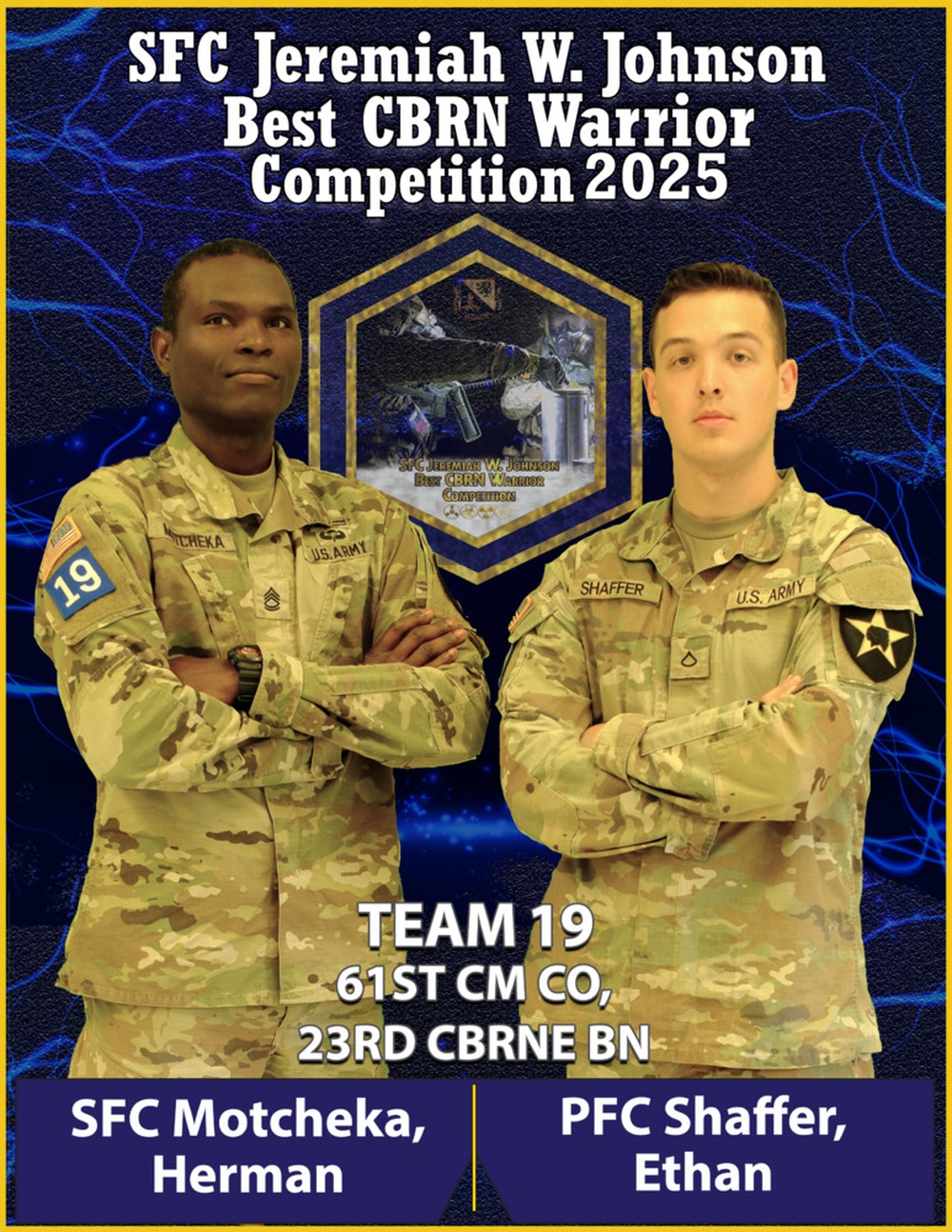 2025 SFC Jeremiah W. Johnson Best CBRN Warrior Competition
