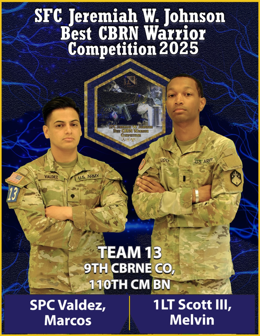 2025 SFC Jeremiah W. Johnson Best CBRN Warrior Competition