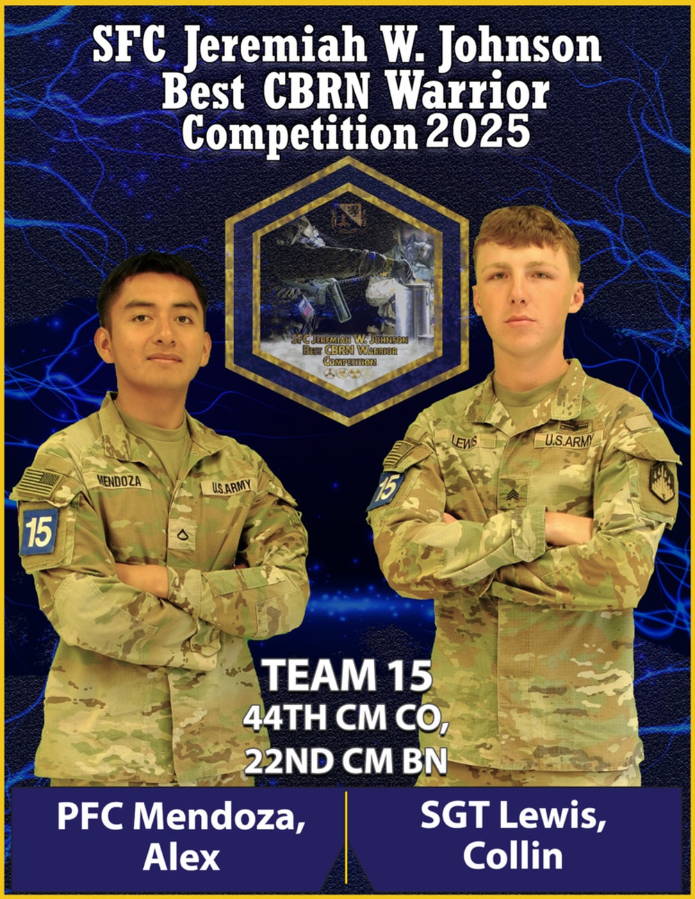 2025 SFC Jeremiah W. Johnson Best CBRN Warrior Competition