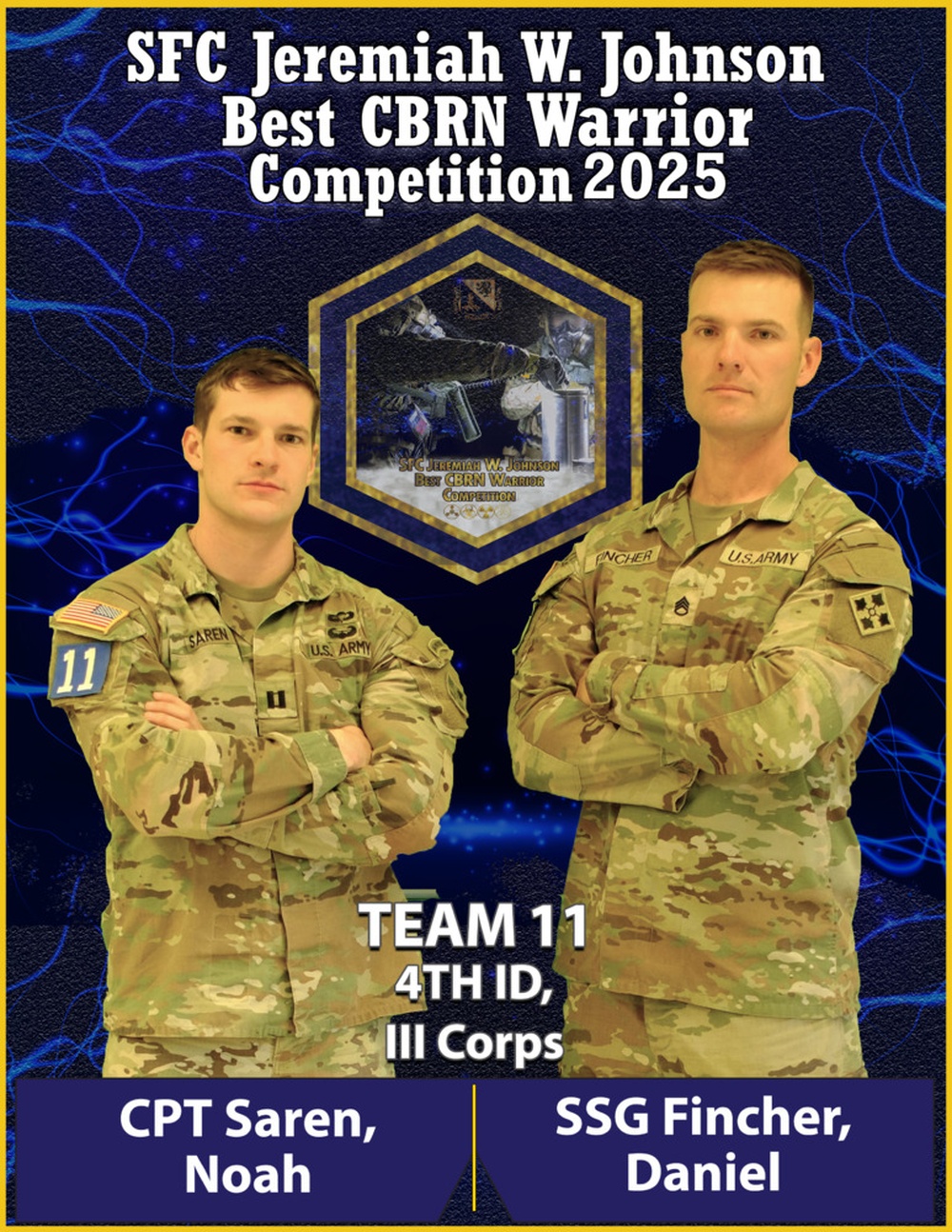 2025 SFC Jeremiah W. Johnson Best CBRN Warrior Competition