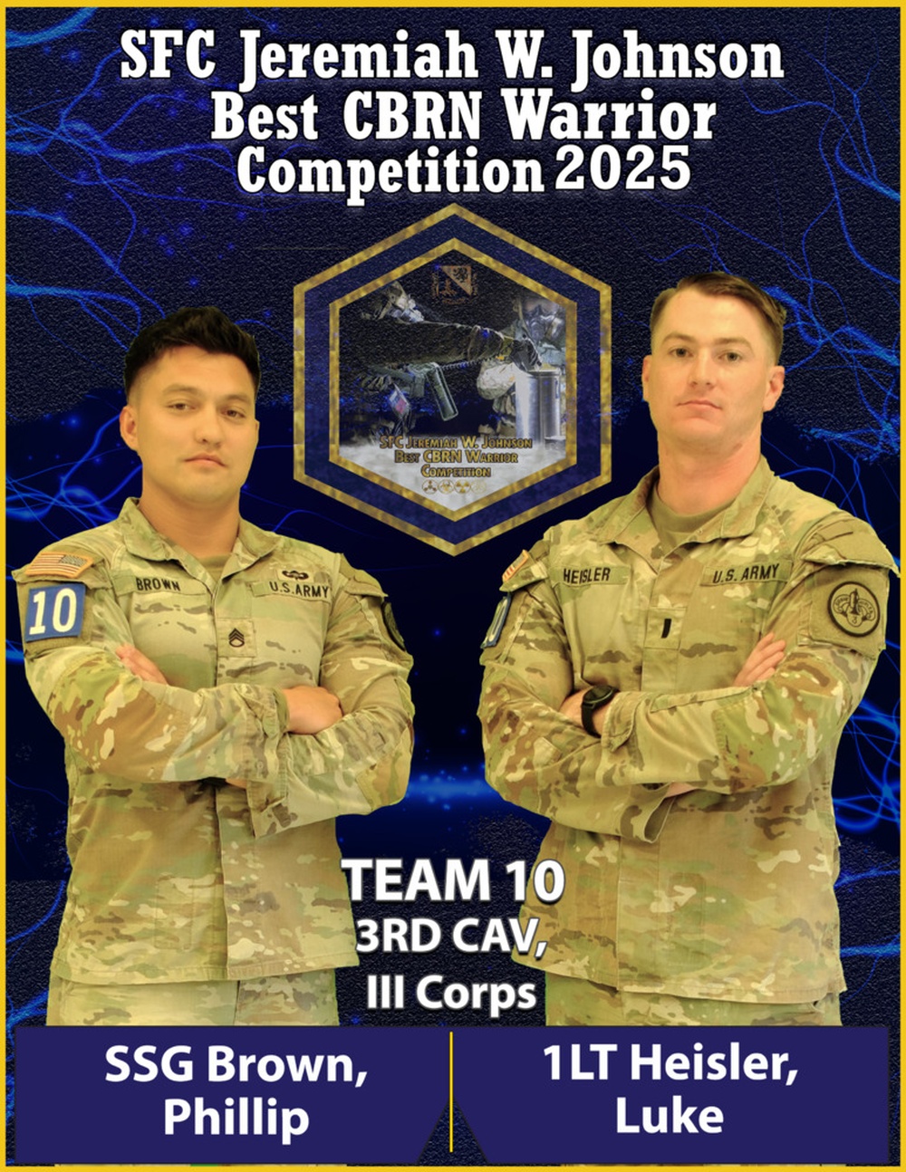 2025 SFC Jeremiah W. Johnson Best CBRN Warrior Competition