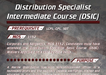 Distribution Specialist Intermediate Course Poster
