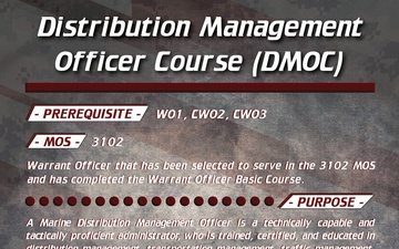 Distribution Specialist Officer Course Poster