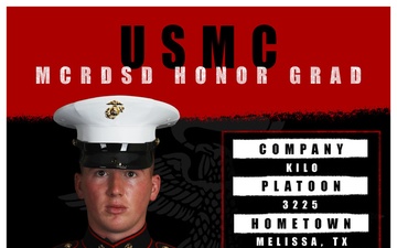 Kilo Company Honor Graduate