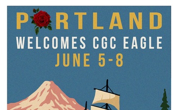 CGC Barque Eagle in Portland