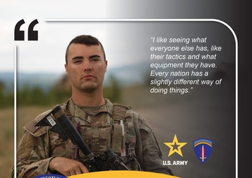 4th Battalion, 6th Infantry Regiment, I'M A DEFENDER', 11B Infantryman in Bulgaria