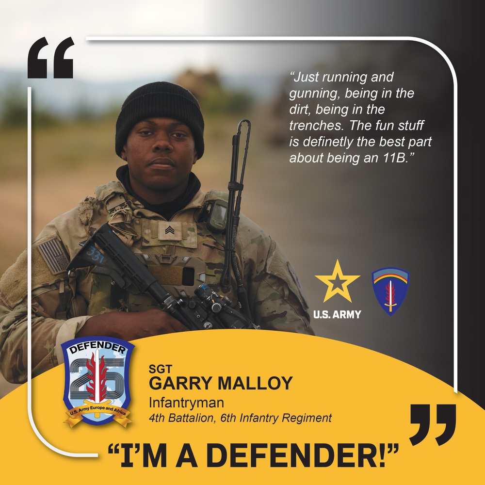 4th Battalion, 6th Infantry Regiment, I'M A DEFENDER', 11B Infantryman in Bulgaria