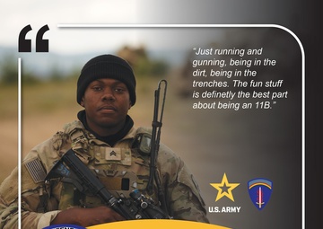 4th Battalion, 6th Infantry Regiment, I'M A DEFENDER', 11B Infantryman in Bulgaria