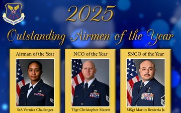 AFGSC announces 2025 Outstanding Airmen of the Year