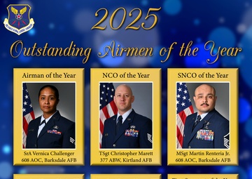 AFGSC announces 2025 Outstanding Airmen of the Year