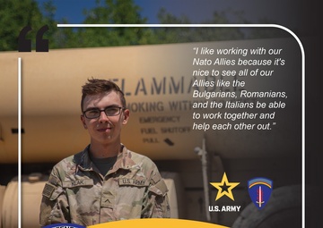 4th Battalion, 6th Infantry Regiment, I'M A DEFENDER', 88M Motor Transport Operator in Bulgaria