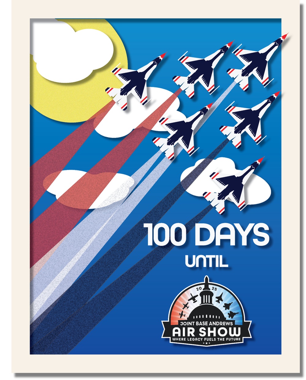 2025 Joint Base Andrews Air Show: 100 days