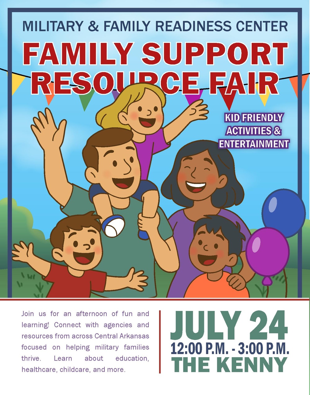 Military and Family Readiness Center hosts Family Support Resource Fair