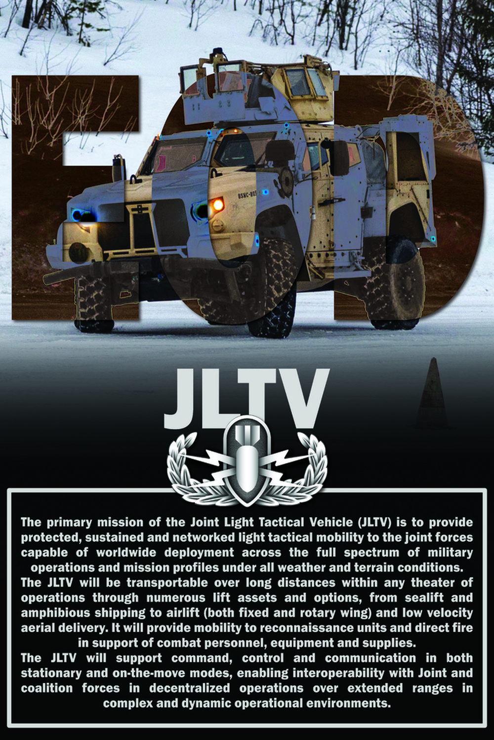 EOD Information Poster: JLTV