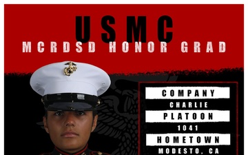 Charlie Company Honor Graduate