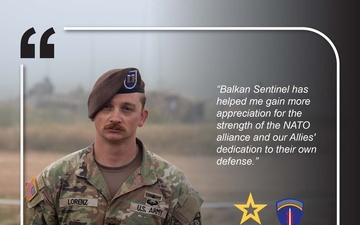 Alpine Troop, 3rd Squadron, 4th SFAB, I'M A DEFENDER', 19A Armor Officer in Bulgaria