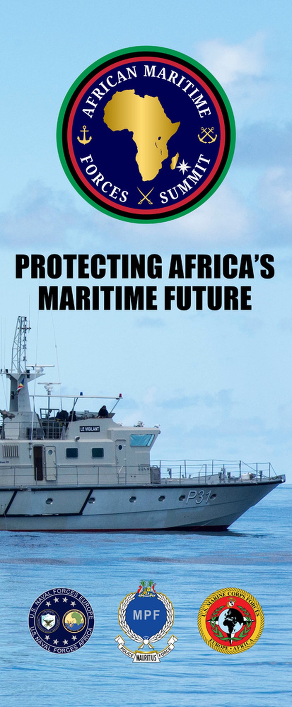 African Maritime Forces Summit 2025 Banner