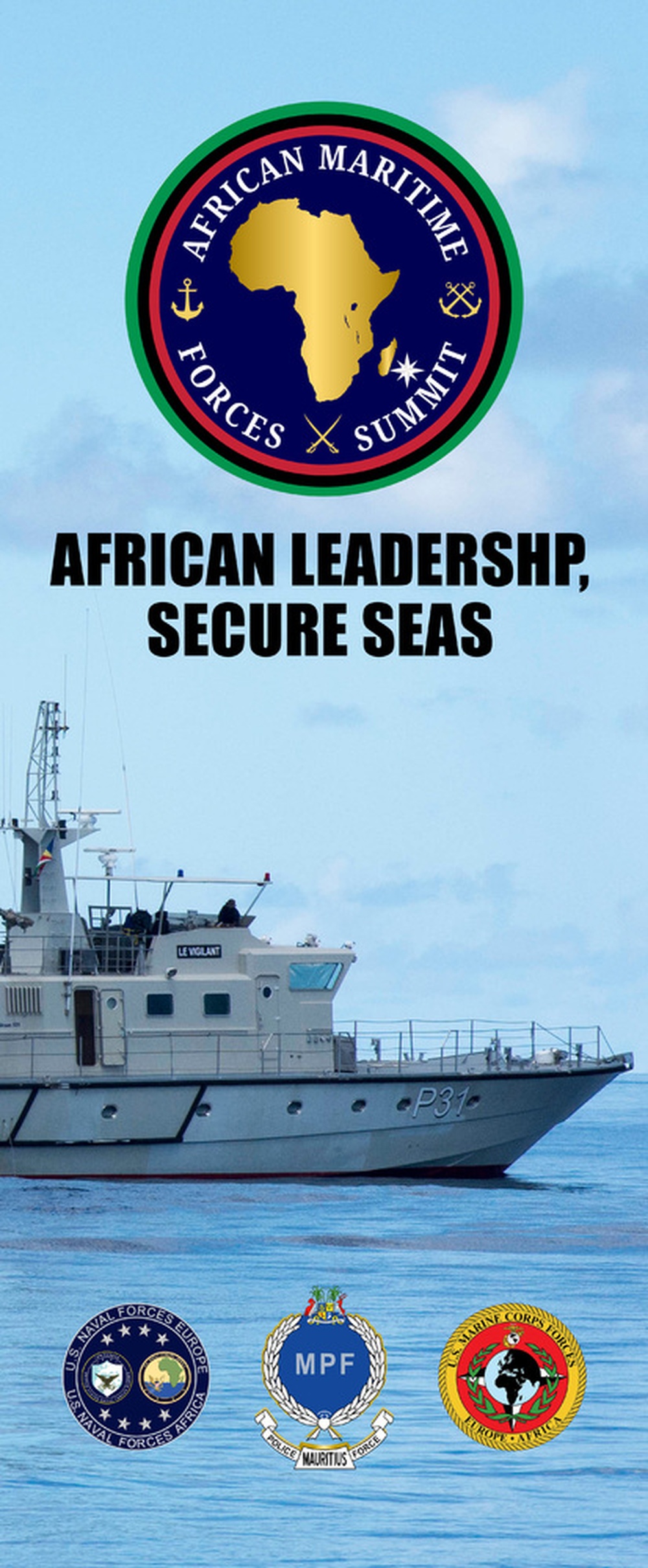 African Maritime Forces Summit 2025 Banner