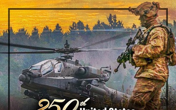US Army 250th Social Media Post