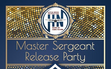 LRAFB Honors New Master Sergeants with Release Celebration
