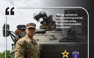 4th Squadron, 2nd Cavalry Regiment, I'M A DEFENDER', 19D Cavalry Scout in Hungary