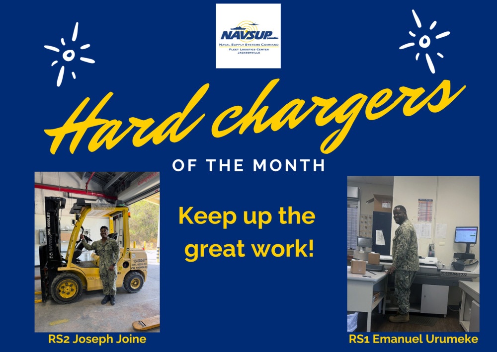 Military Hard Chargers of the Month for May 2025