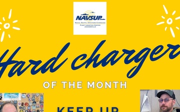 NAVSUP FLC Jacksonville Civilian Hard Chargers of the Month for May 2025