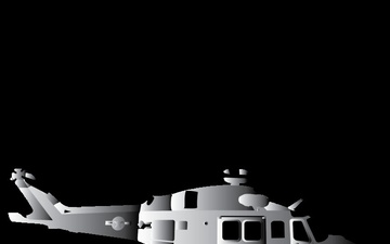 MH-139A Grey Wolf Helicopter Vector with Gradient (no outline)