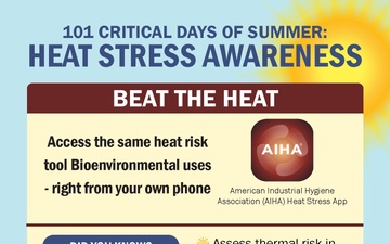 LRAFB Promotes Mobile Heat Safety Tool for Critical Days of Summer