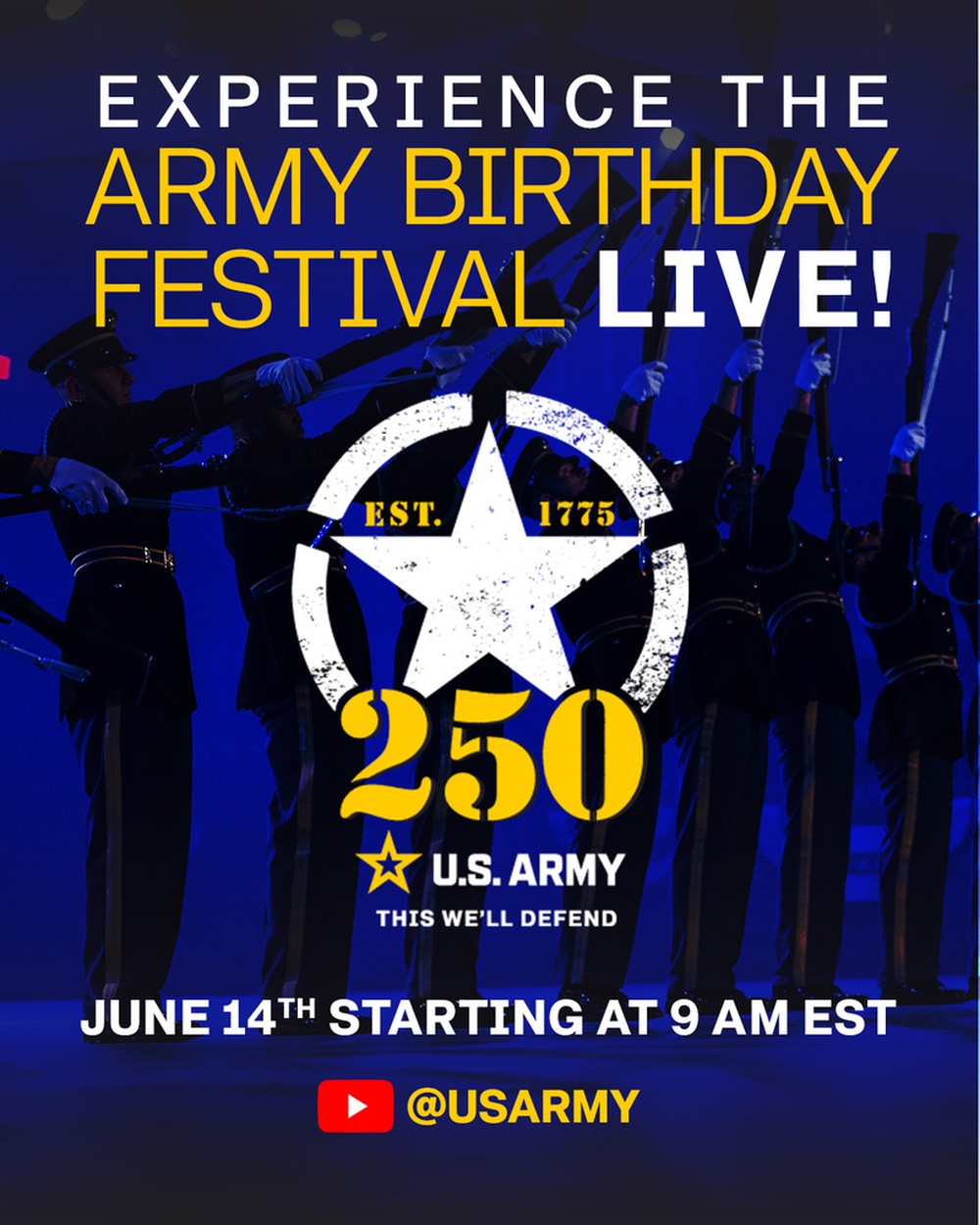 Army Festival Live Graphic 4:5