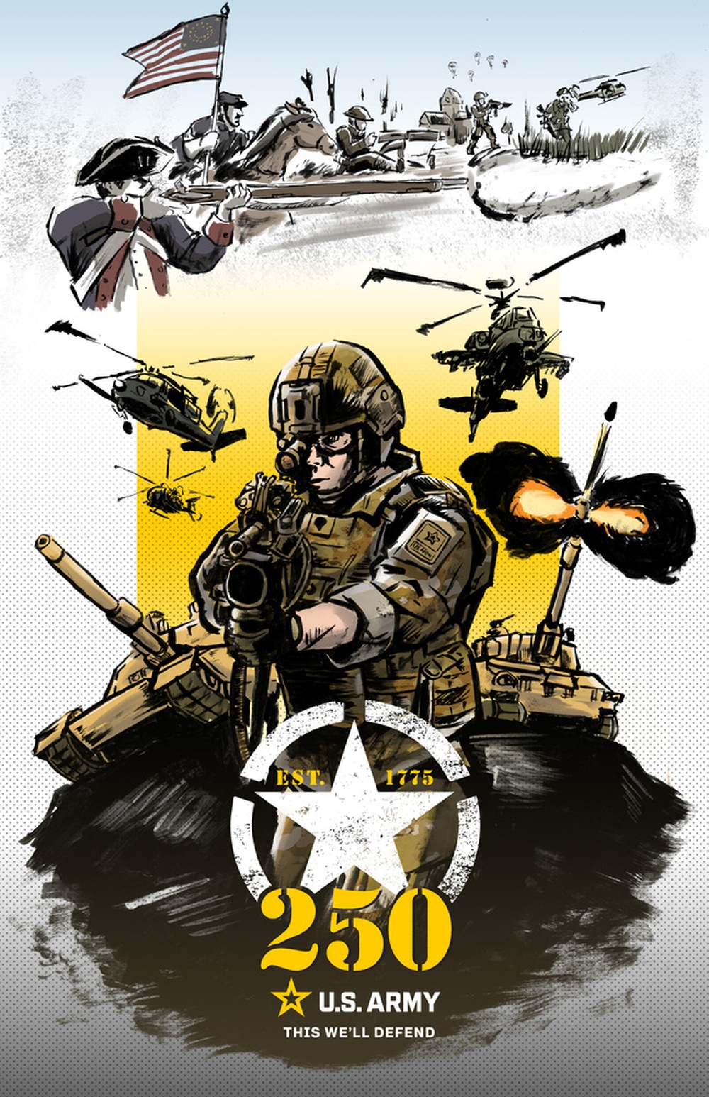 Army 250th Birthday - This We'll Defend