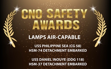 CNO FY 2024 Safety Awards: Ship-Helicopter Afloat