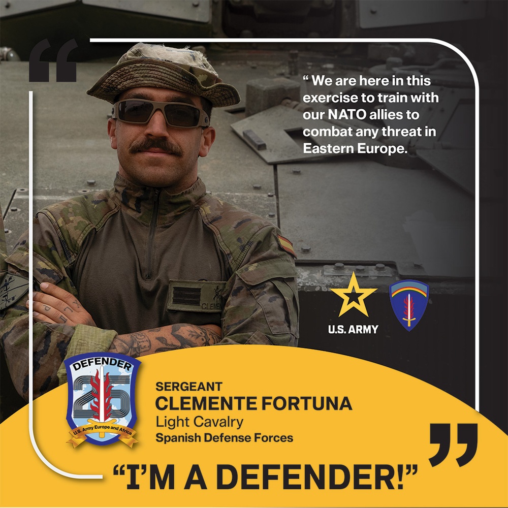 Spanish Defense Forces, I'M A DEFENDER', Light Cavalryman in Hungary