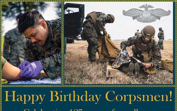 Happy 127th Birthday Corpsmen!