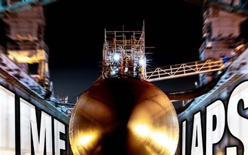 USS Scranton Dry Dock Timelapse Thumbnail