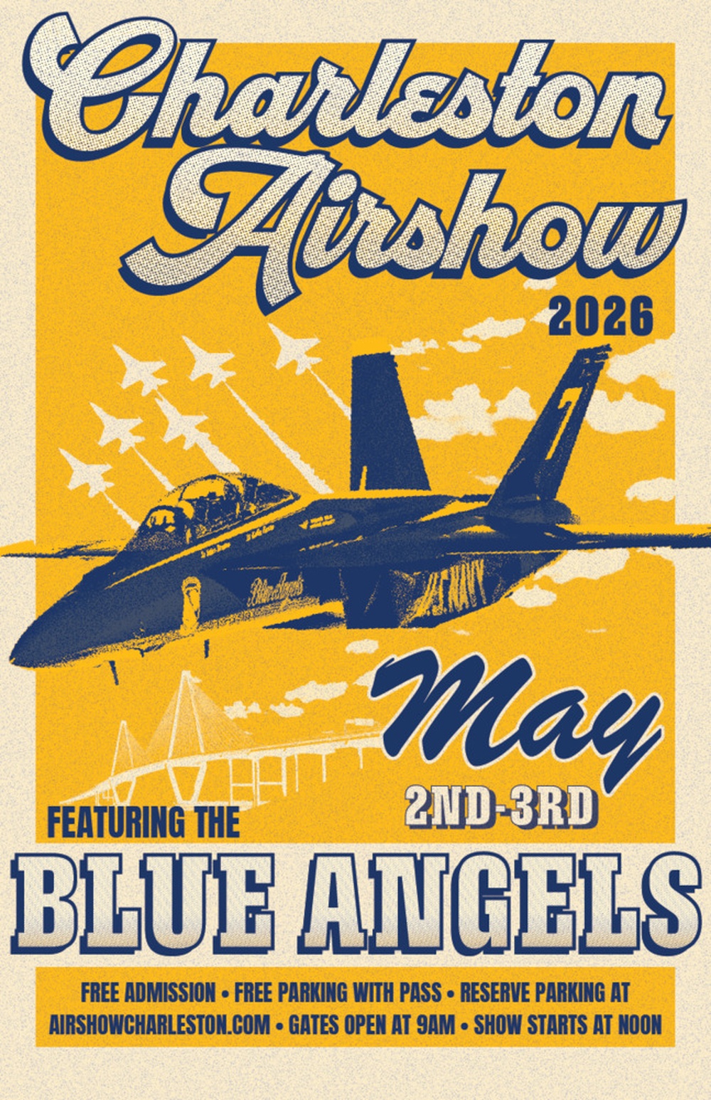 2026 Charleston Airshow Poster