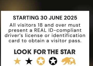 REAL ID Act requirements implementation for base access