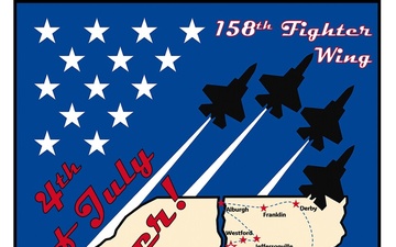 Vermont Air National Guard Independence Day Flyover