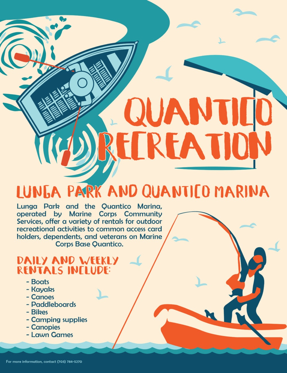 Quantico Marina and Lunga Park Outdoor Recreation