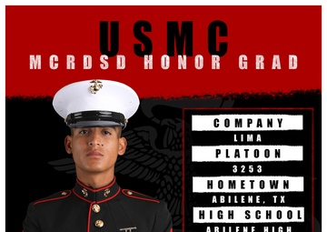 Lima Company Honor Graduate