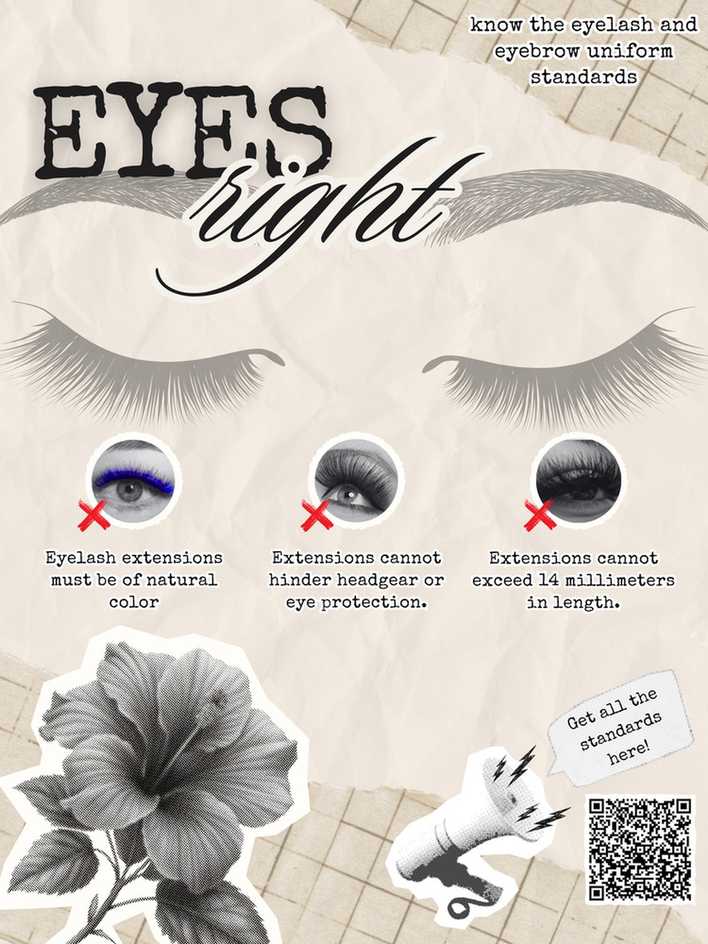 Eyelash Standards Poster